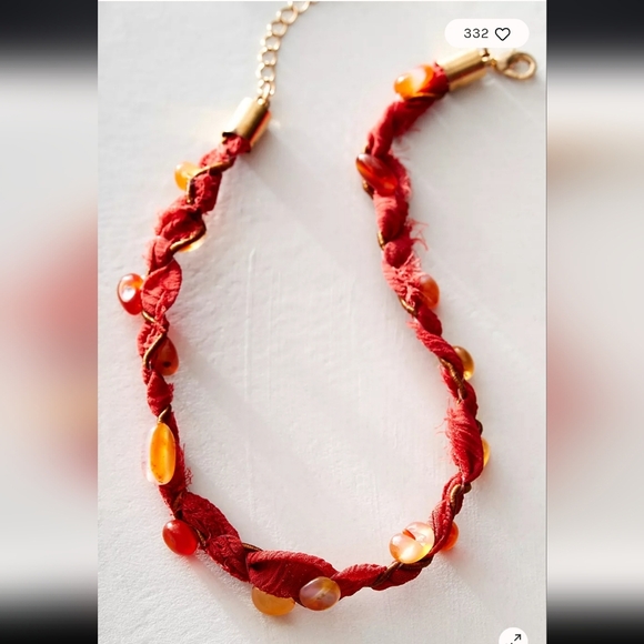 Free People Jewelry - NEW!! Free People, Nina Choker, Dusty Pink- NWT!